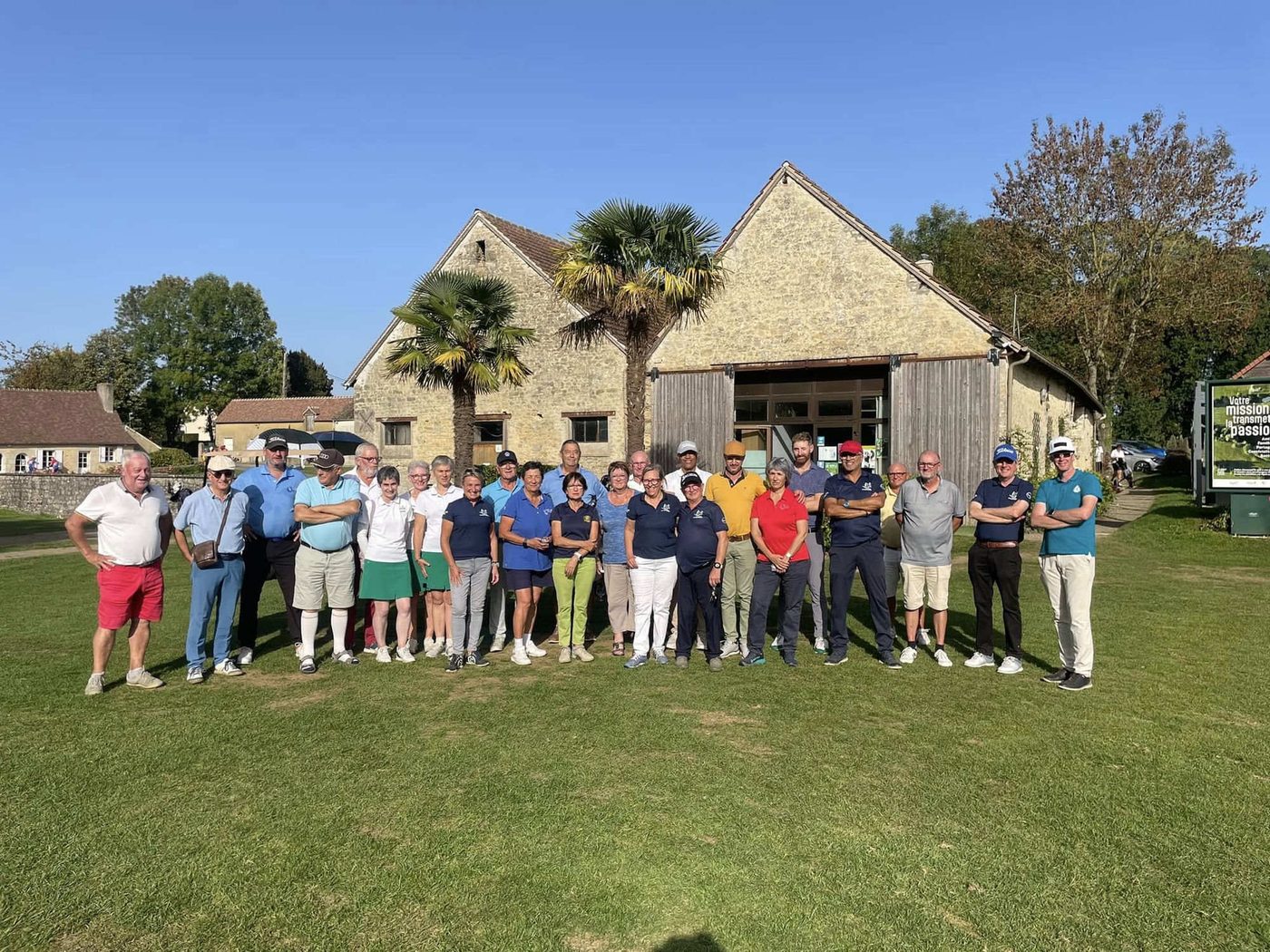 Les membres du Golf d'Alençon en Arçonnay