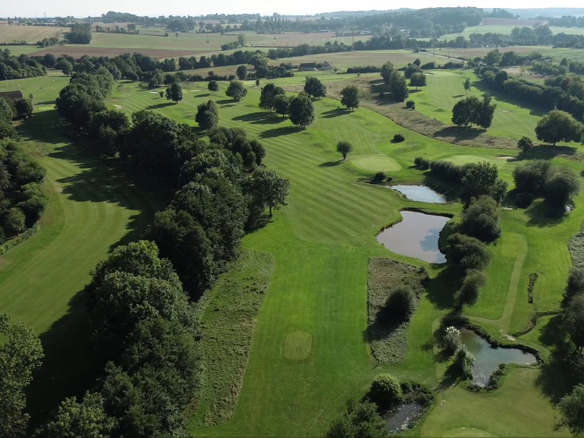 Le parcours du Golf d'Alençon en Arçonnay